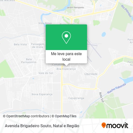 Avenida Brigadeiro Souto mapa