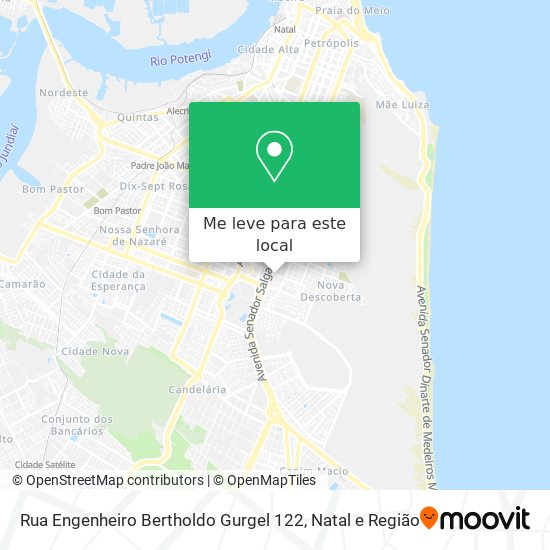 Rua Engenheiro Bertholdo Gurgel 122 mapa