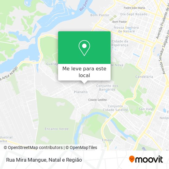 Rua Mira Mangue mapa