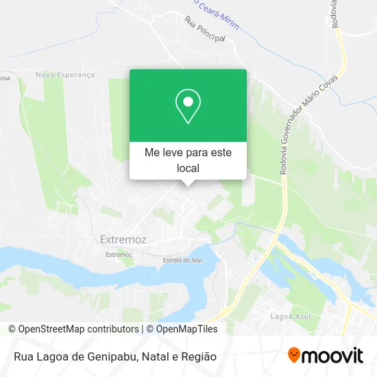 Rua Lagoa de Genipabu mapa