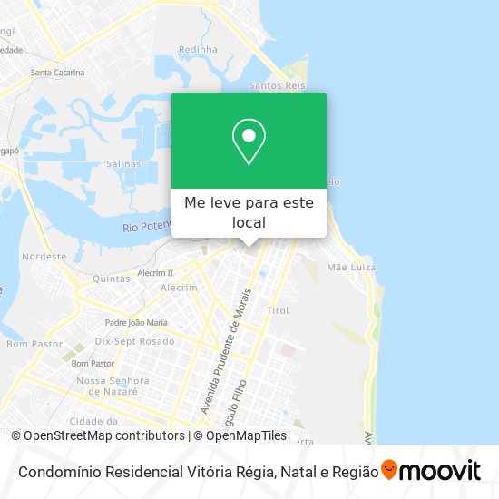 Condomínio Residencial Vitória Régia mapa
