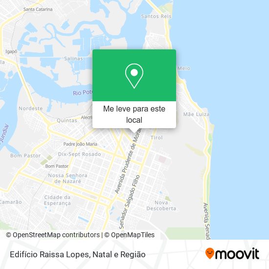 Edifício Raissa Lopes mapa