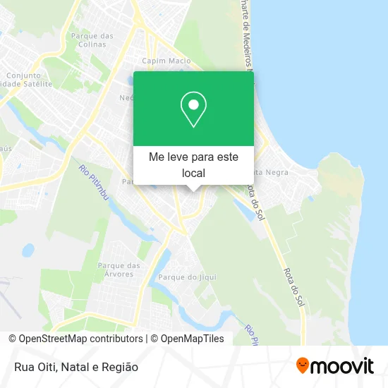 Rua Oiti mapa