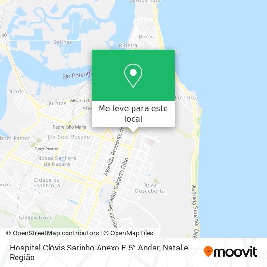 Hospital Clóvis Sarinho Anexo E 5° Andar mapa