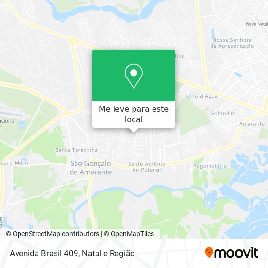 Avenida Brasil 409 mapa