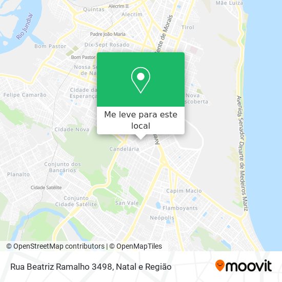 Rua Beatriz Ramalho 3498 mapa