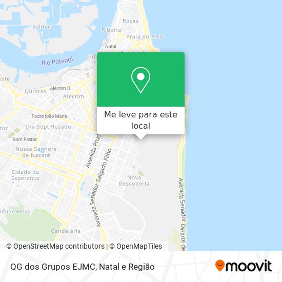 QG dos Grupos EJMC mapa