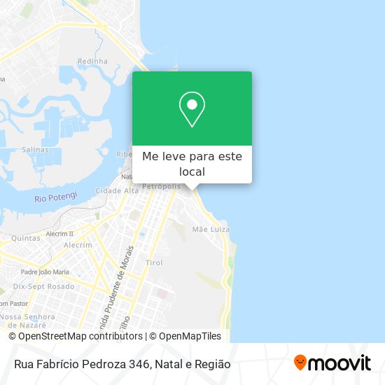 Rua Fabrício Pedroza 346 mapa