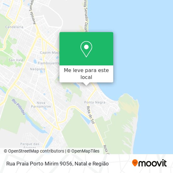Rua Praia Porto Mirim 9056 mapa