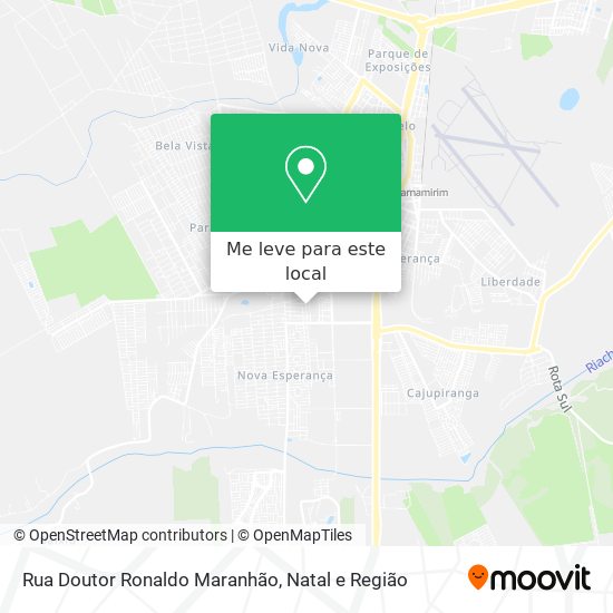 Rua Doutor Ronaldo Maranhão mapa