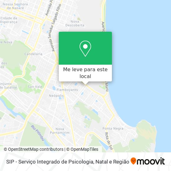 SIP - Serviço Integrado de Psicologia mapa