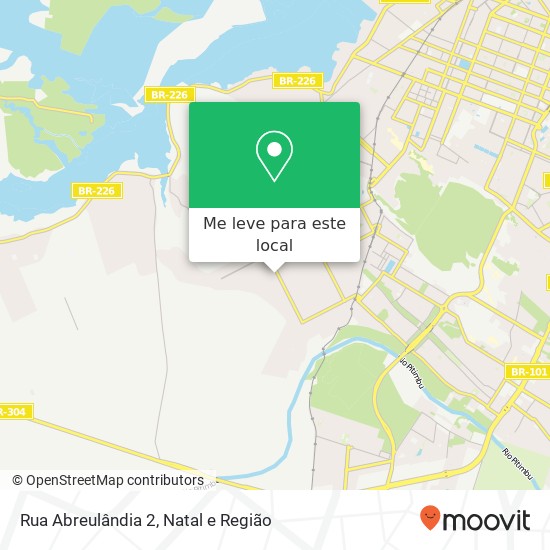 Rua Abreulândia 2 mapa