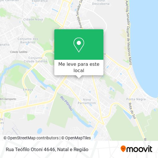 Rua Teófilo Otoní 4646 mapa