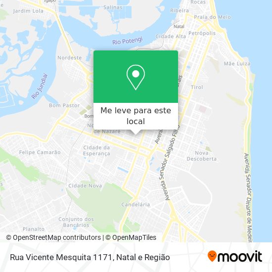 Rua Vicente Mesquita 1171 mapa