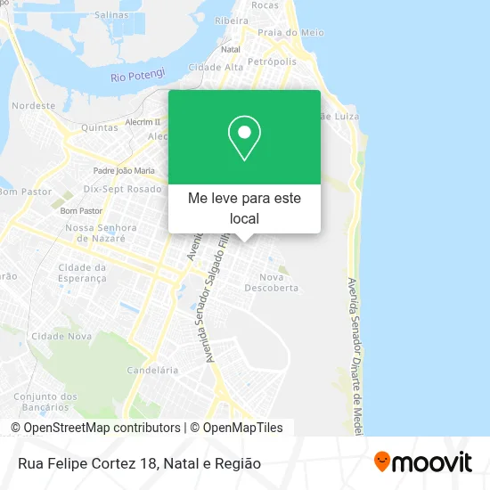 Rua Felipe Cortez 18 mapa