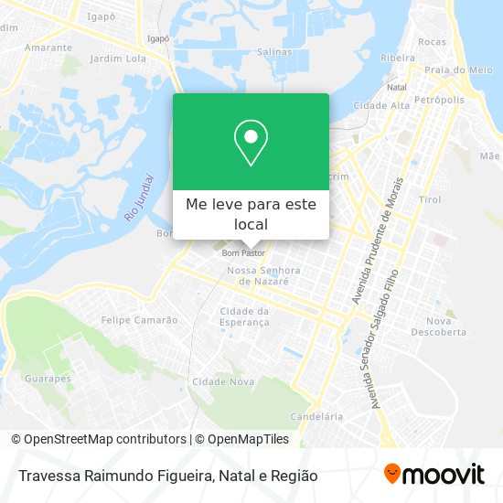 Travessa Raimundo Figueira mapa