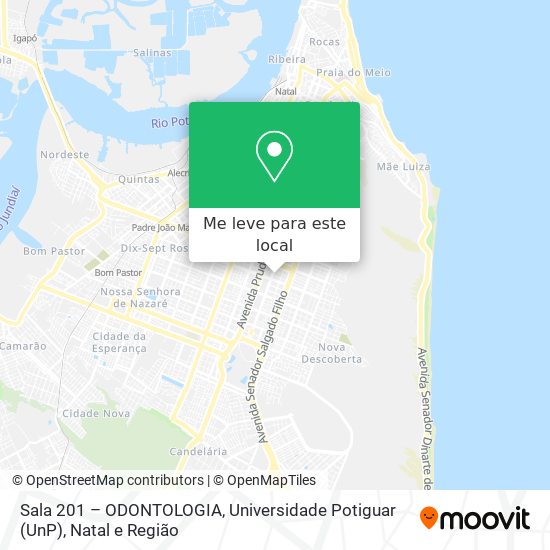 Sala 201 – ODONTOLOGIA, Universidade Potiguar (UnP) mapa