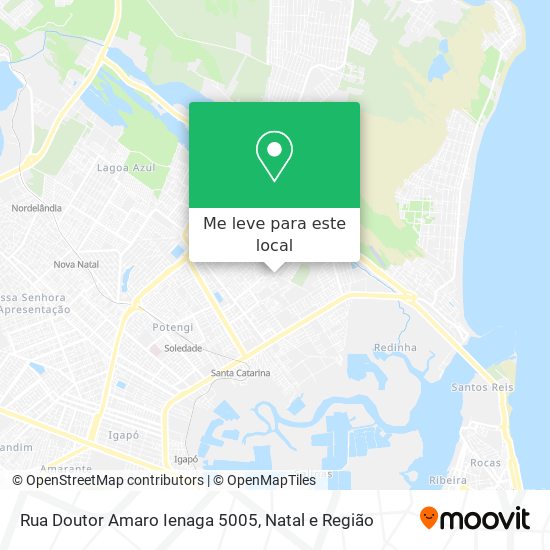 Rua Doutor Amaro Ienaga 5005 mapa