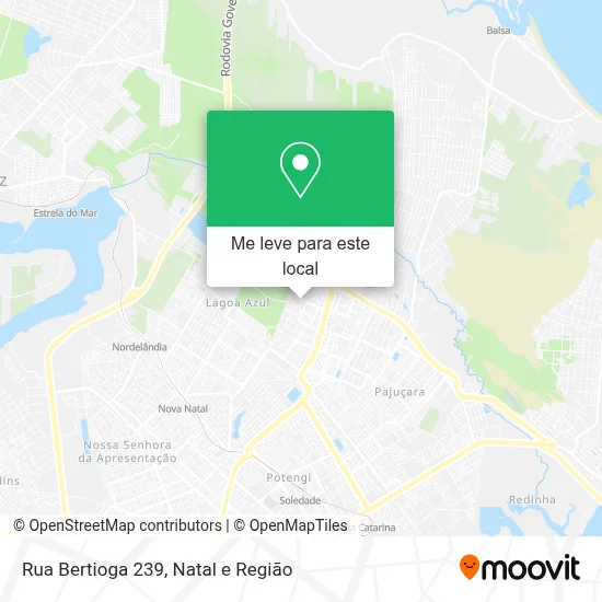 Rua Bertioga 239 mapa