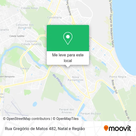 Rua Gregório de Matos 482 mapa