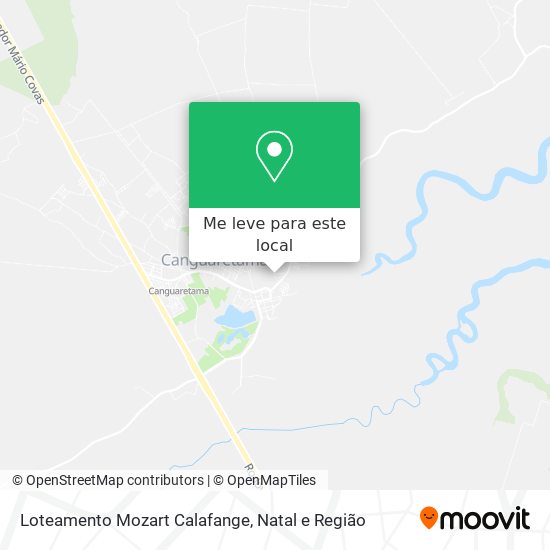Loteamento Mozart Calafange mapa