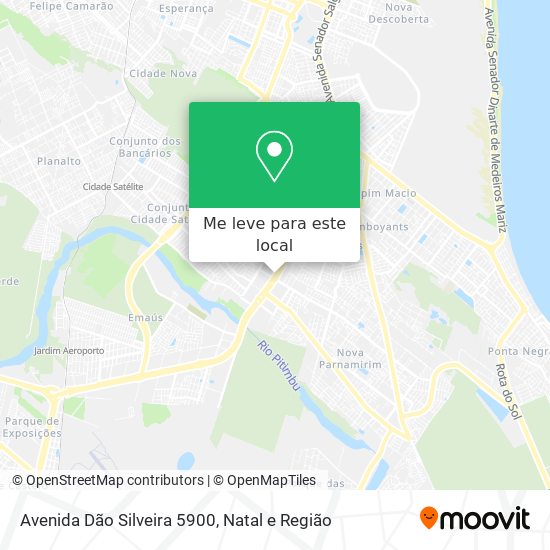 Avenida Dão Silveira 5900 mapa