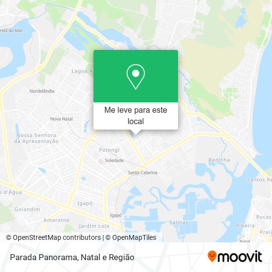 Parada Panorama mapa