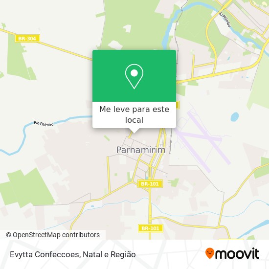Evytta Confeccoes mapa