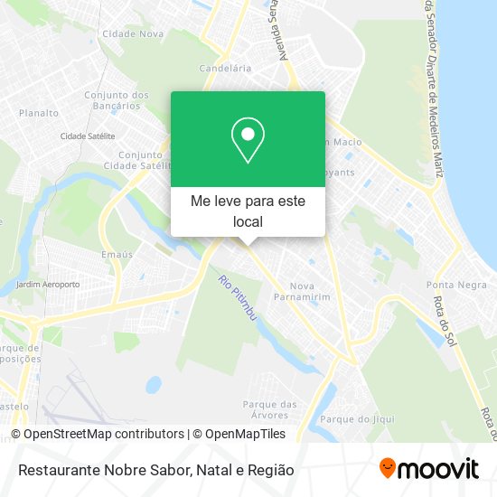 Restaurante Nobre Sabor mapa