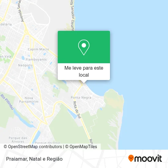 Praiamar mapa
