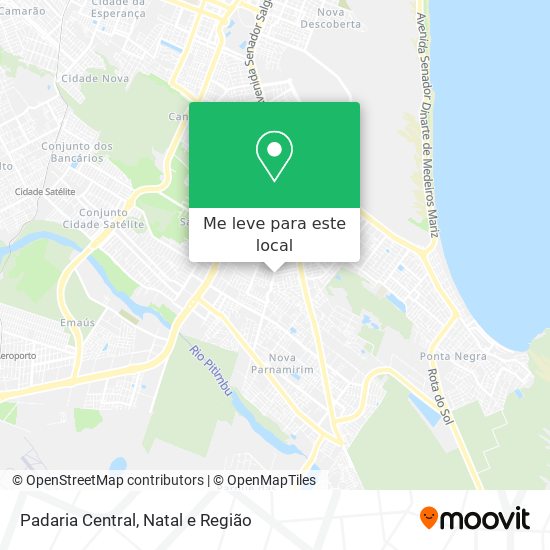Padaria Central mapa