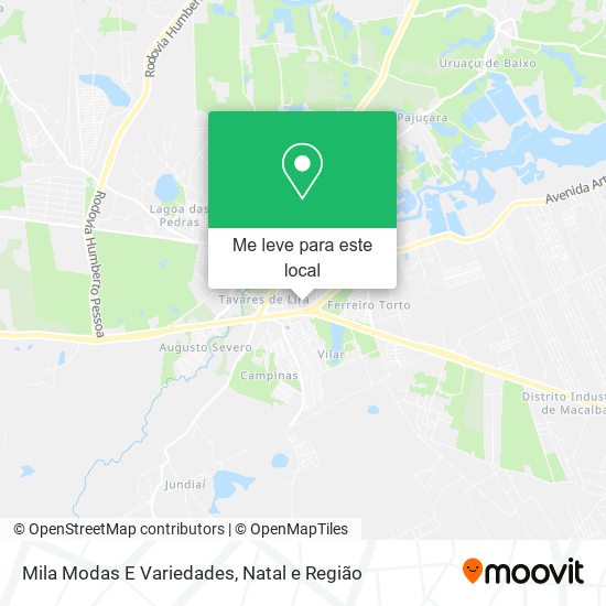 Mila Modas E Variedades mapa