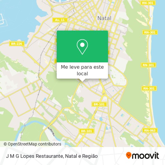 J M G Lopes Restaurante mapa