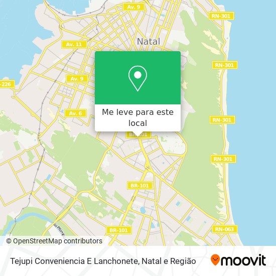 Tejupi Conveniencia E Lanchonete mapa