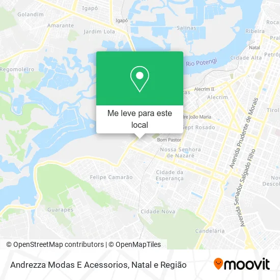 Andrezza Modas E Acessorios mapa