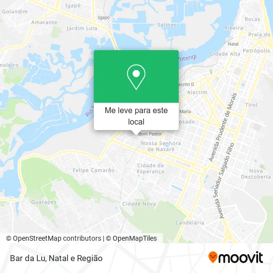 Bar da Lu mapa