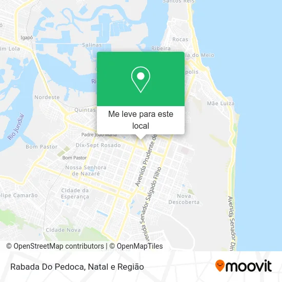 Rabada Do Pedoca mapa