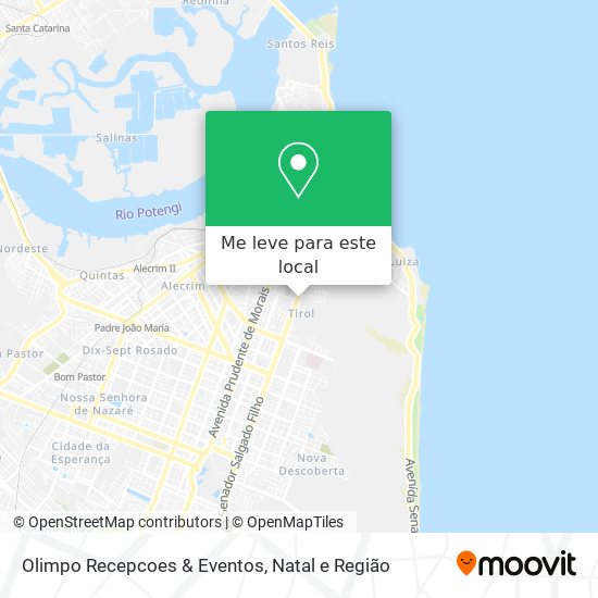 Olimpo Recepcoes & Eventos mapa
