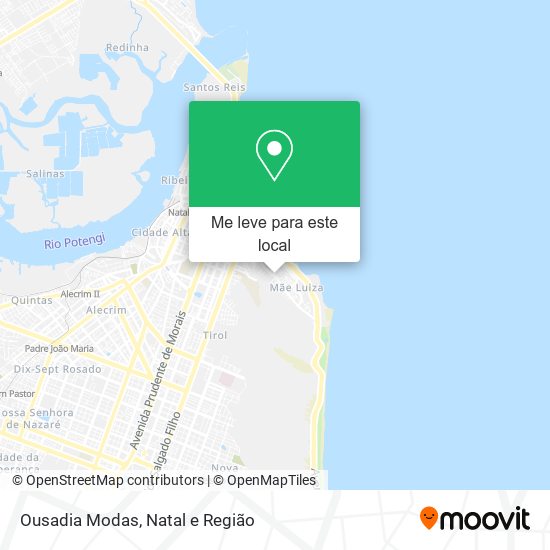 Ousadia Modas mapa