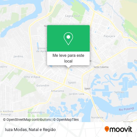 Iuza Modas mapa