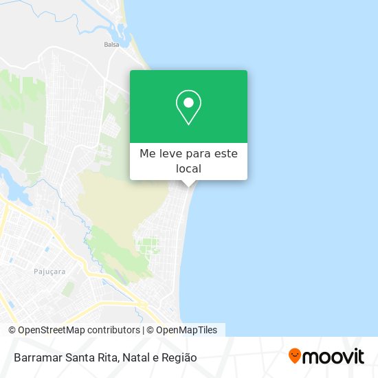 Barramar Santa Rita mapa