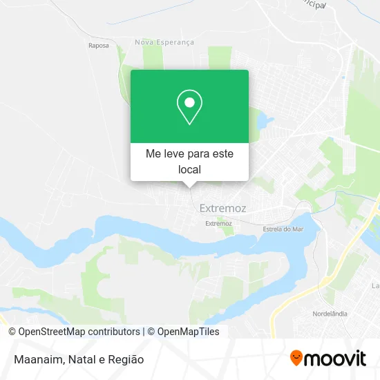 Maanaim mapa