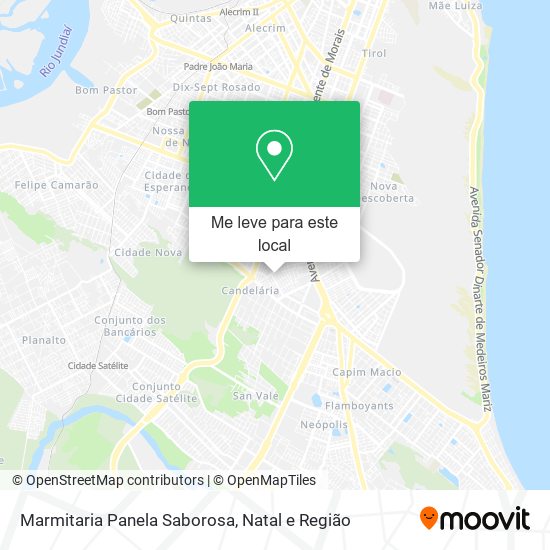 Marmitaria Panela Saborosa mapa