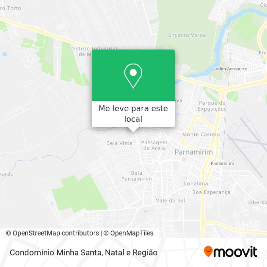Condomínio Minha Santa mapa