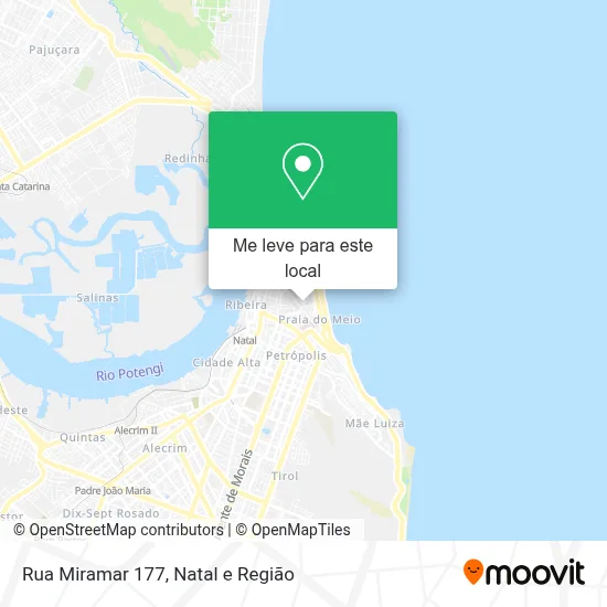 Rua Miramar 177 mapa