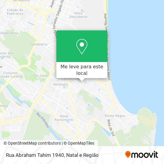 Como chegar até Rua Abraham Tahim 1940 em Capim Macio de Ônibus? Como chegar até Rua Abraham Tahim 1940 em Capim Macio de Ônibus?