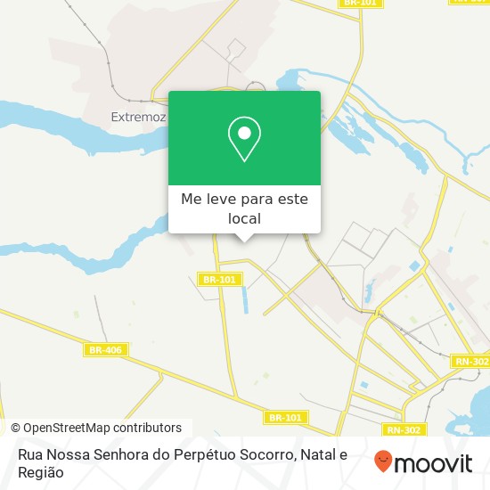 Rua Nossa Senhora do Perpétuo Socorro mapa