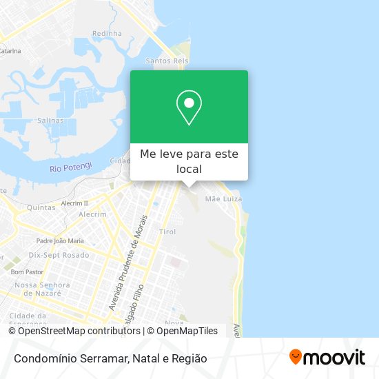 Condomínio Serramar mapa
