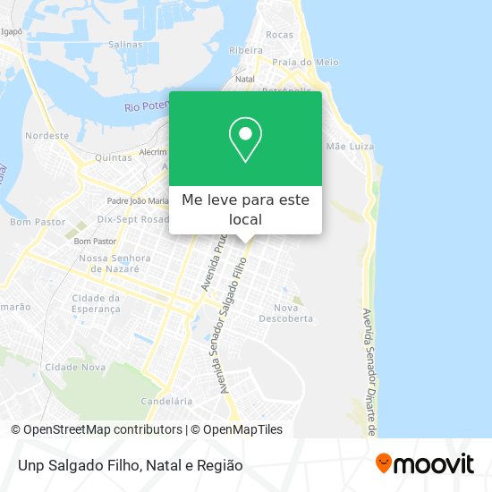 Unp Salgado Filho mapa