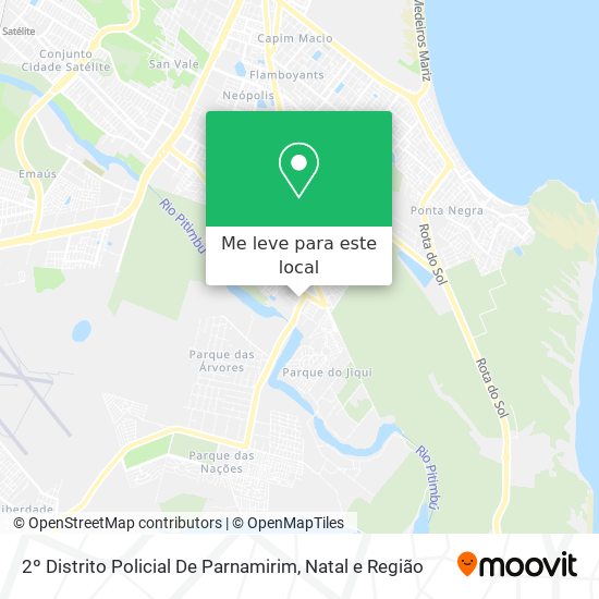 2º Distrito Policial De Parnamirim mapa